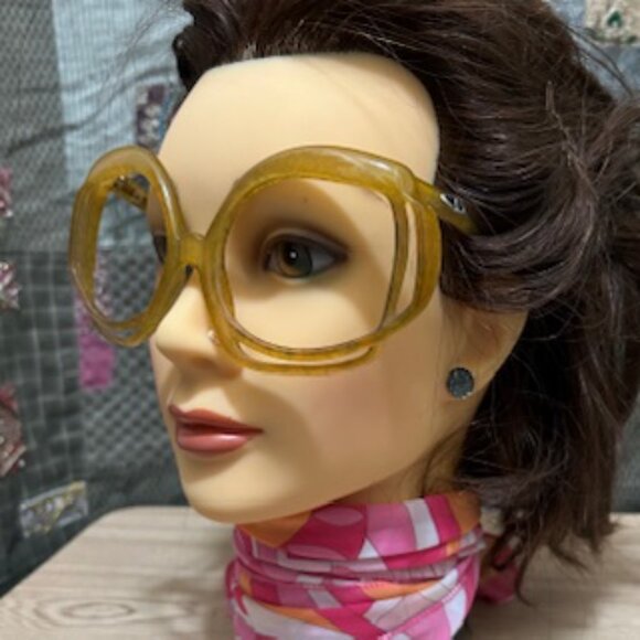 1970s Christian Dior 2026 80 Eye Glass Demo- Frames  (No lenses) Made in Germany - Picture 3 of 16